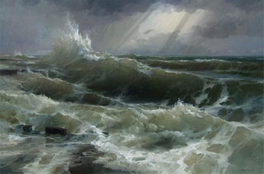 22 лютого 2013, 9:12 Переглядів:   В Одесі штормить море