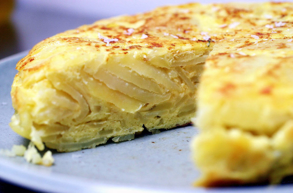 І, нарешті, перше місце - Картопляна тортілья (Tortilla de patatas)