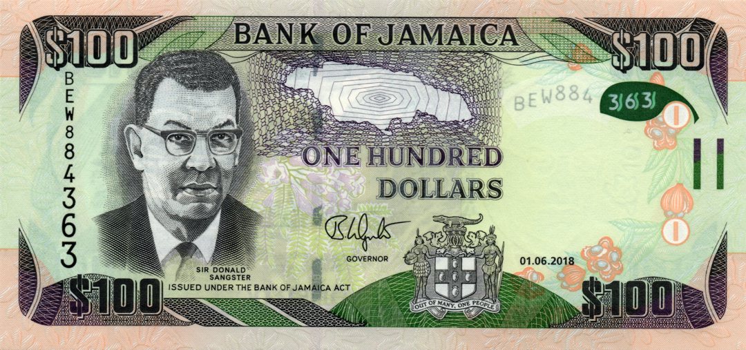 Валюта - ямайський долар