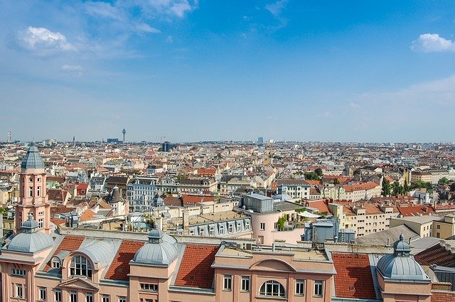 Панорама Відня, pixabay