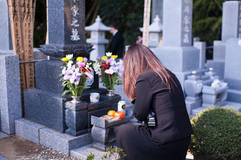 Японське надгробок буддійського типу