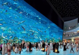 Найбільший в світі акваріум, що підтверджує Книга рекордів Гіннеса і це місце в Дубаї односначно варто подивитися в першу чергу, особливо з дітьми