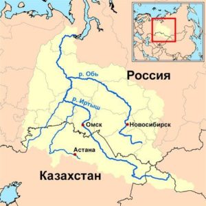 Об - сьома за довжиною річка світу, що тягнеться на відстань 3650 кілометрів в Західно-Сибірському регіоні РФ